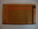 Achterkant girochequeboekje
<br/>
S. Moerland, 2014-11-01